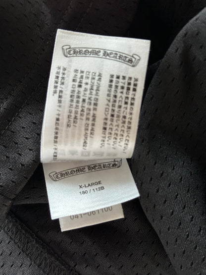 Chrome Hearts Black & White Logo Mesh Jersey