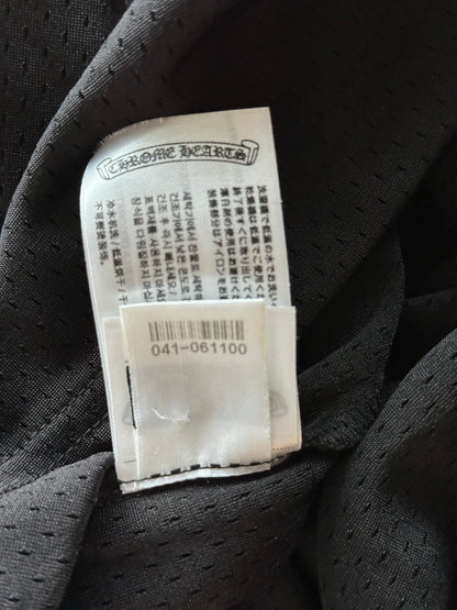 Chrome Hearts Black & White Logo Mesh Jersey