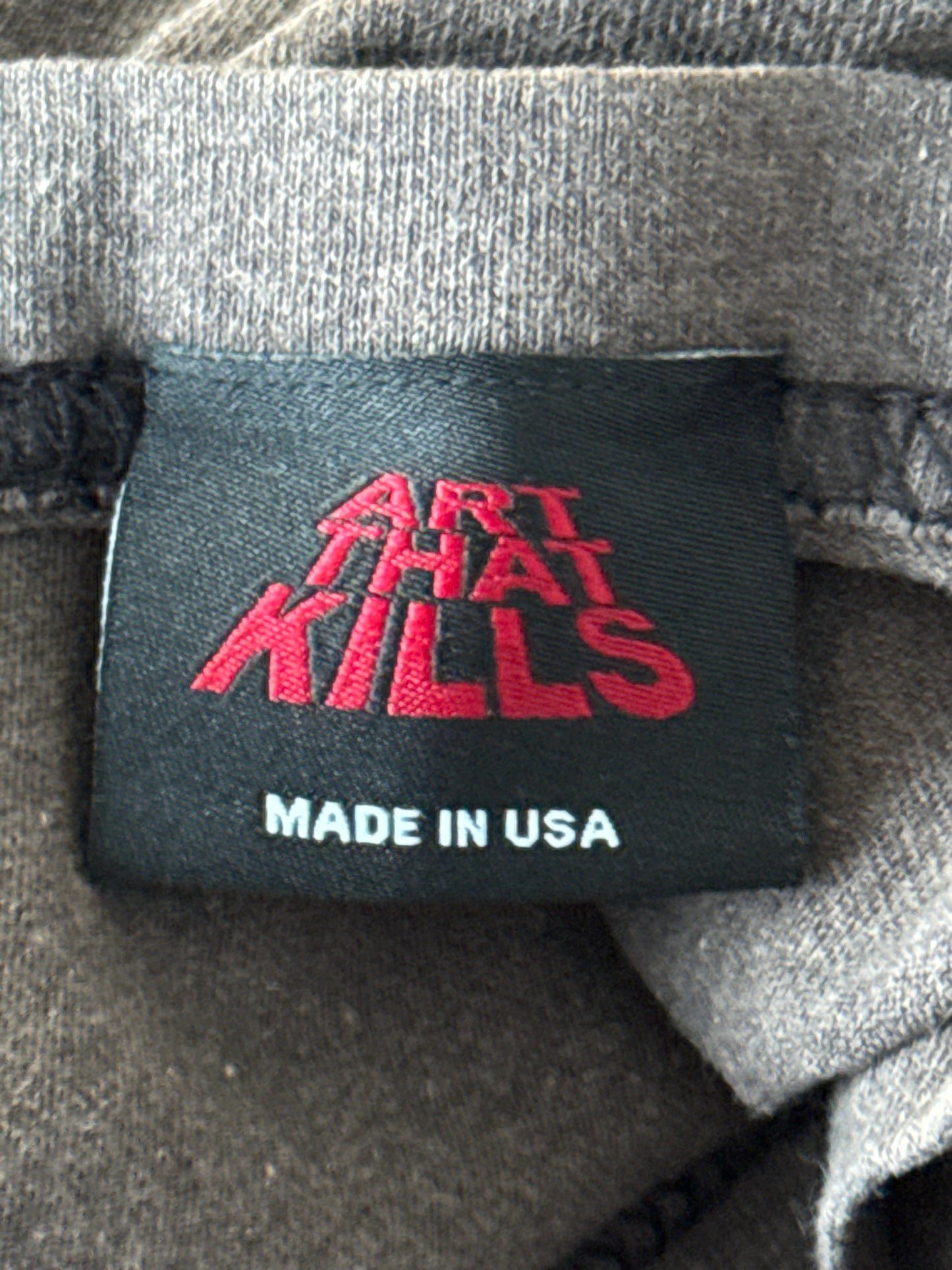Gallery Dept ATK Washed Black Art Sale Graphic T-Shirt