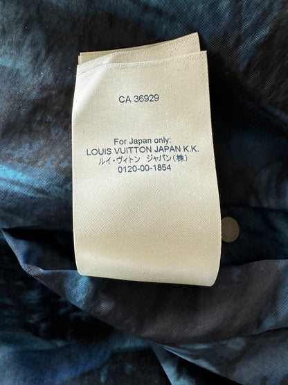 Louis Vuitton Blue Damier Salt Bomber Jacket