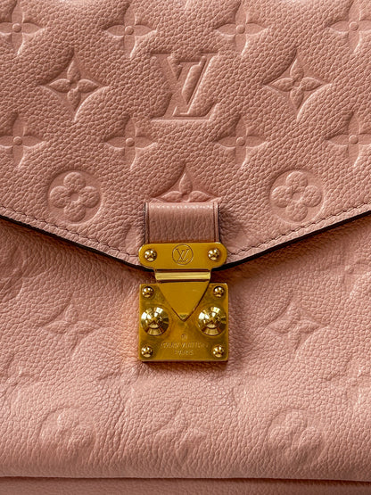 Louis Vuitton Pink Monogram Empriente Pochette Métis