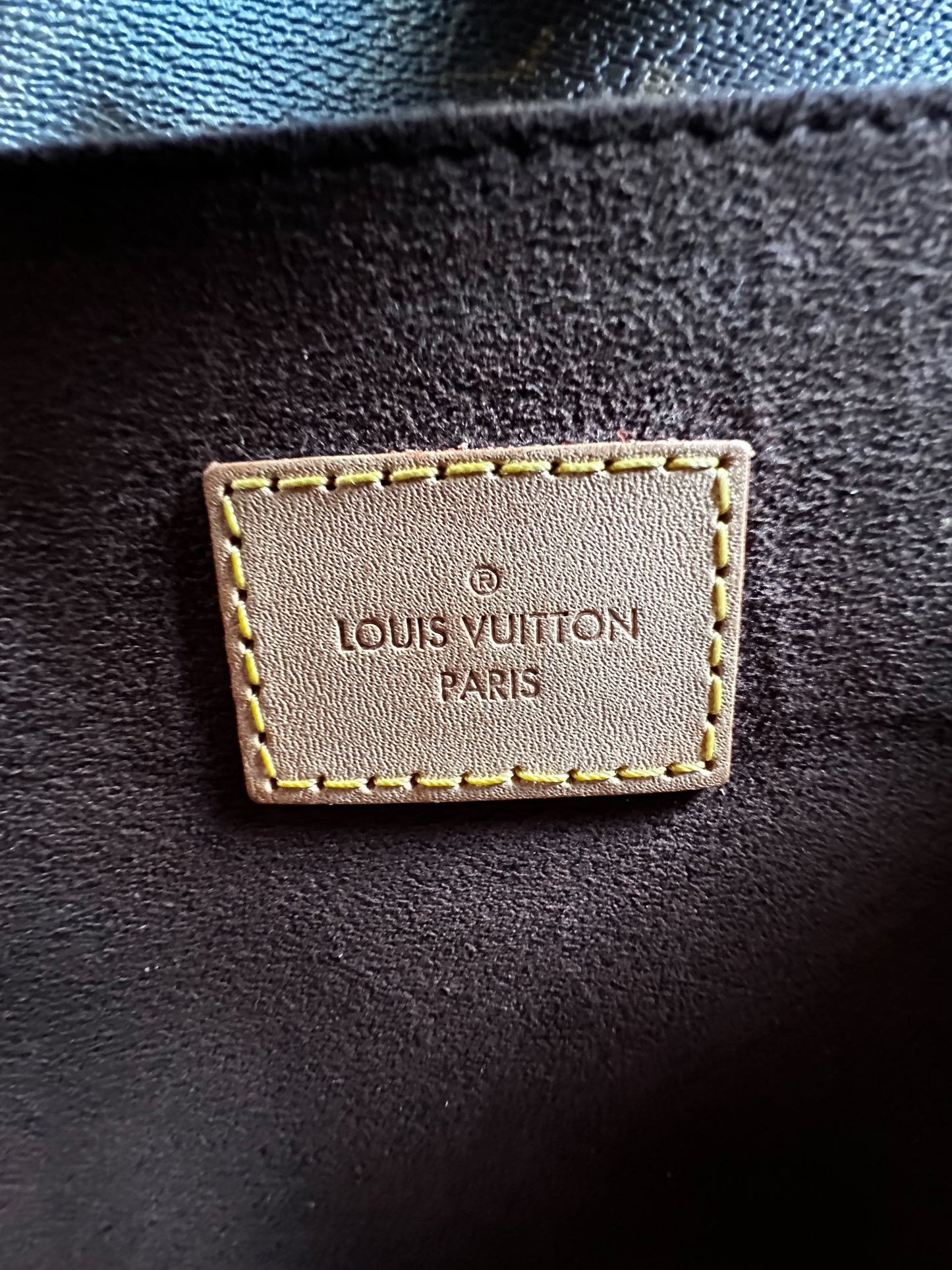 Louis Vuitton Brown Monogram Pochette Metis