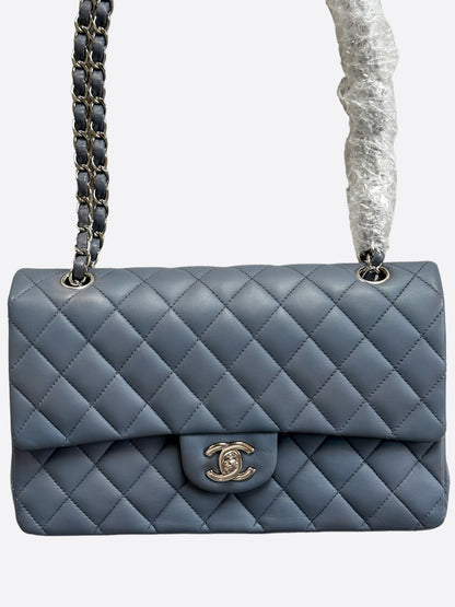 Chanel Blue Quilted Medium Flap Bag