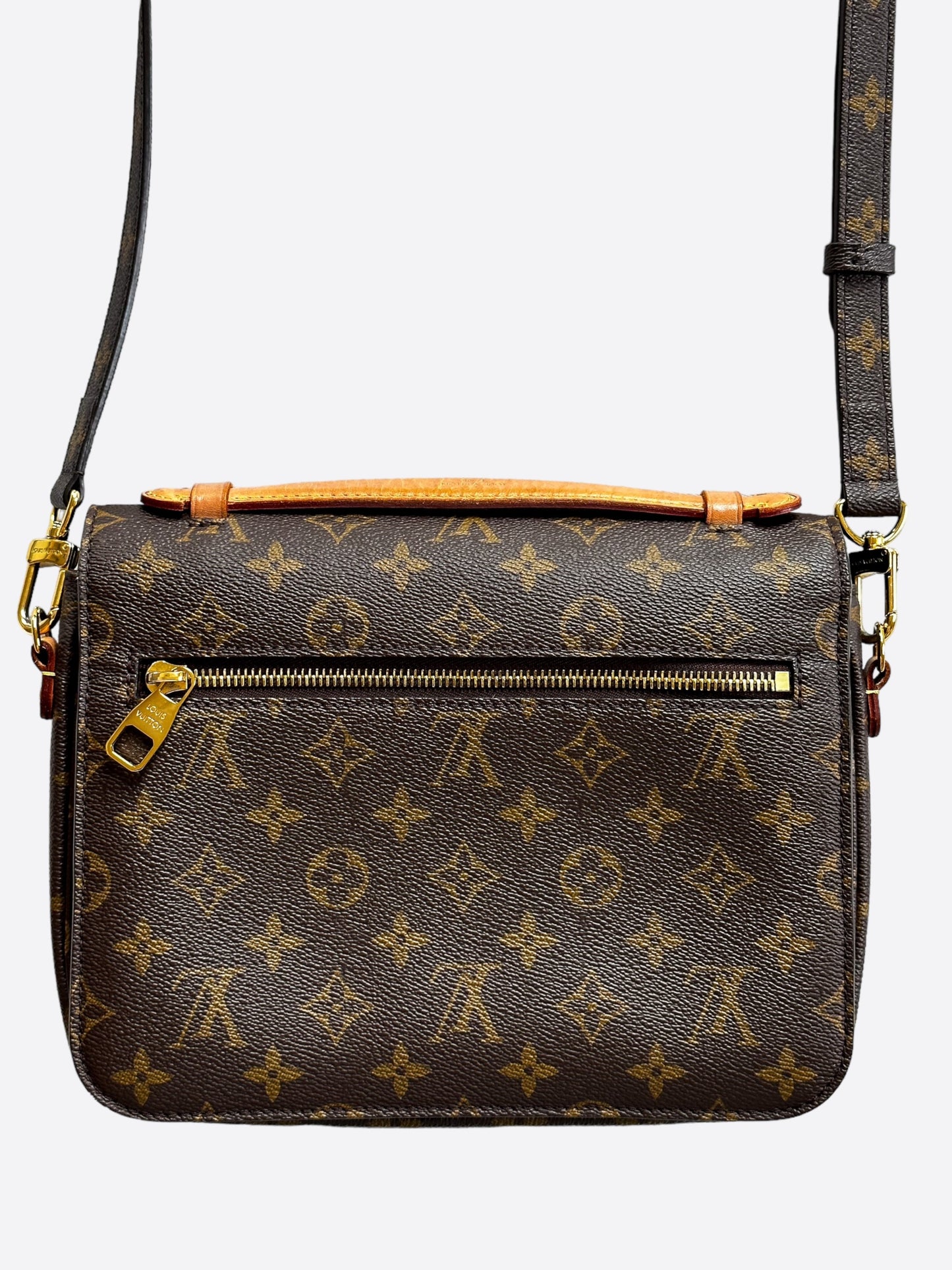 Louis Vuitton Brown Monogram Pochette Metis