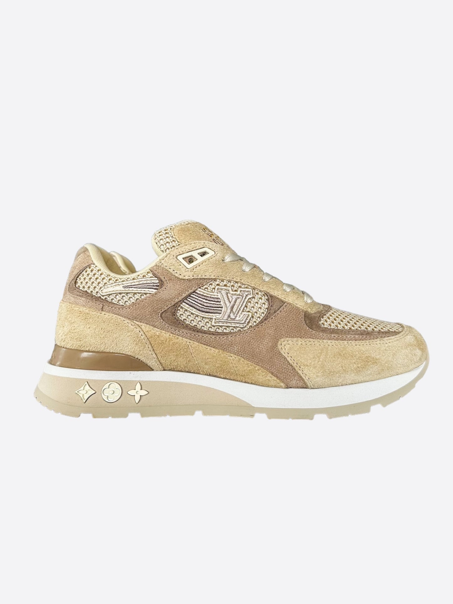 Louis Vuitton Beige Run Away Sneakers