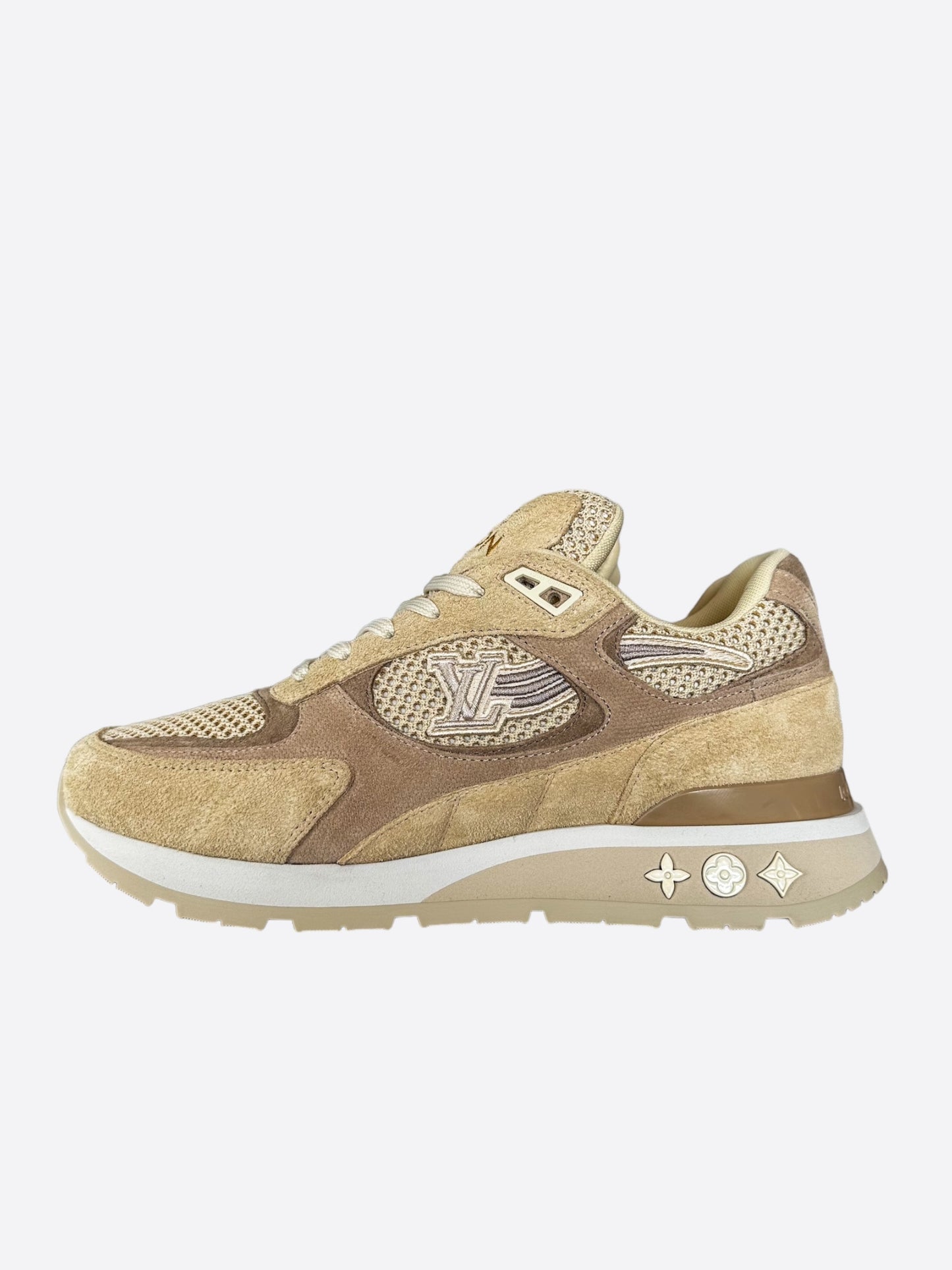 Louis Vuitton Beige Run Away Sneakers