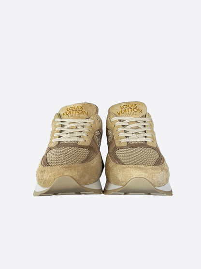 Louis Vuitton Beige Run Away Sneakers