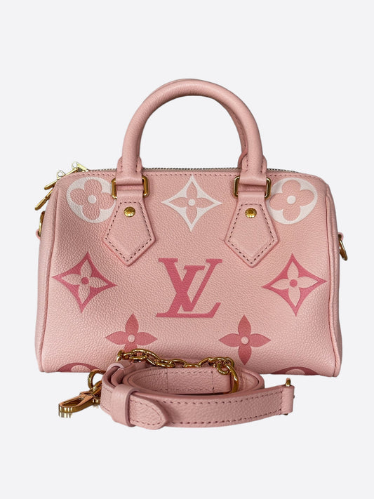 Louis Vuitton Pink By The Pool Monogram Speedy 20