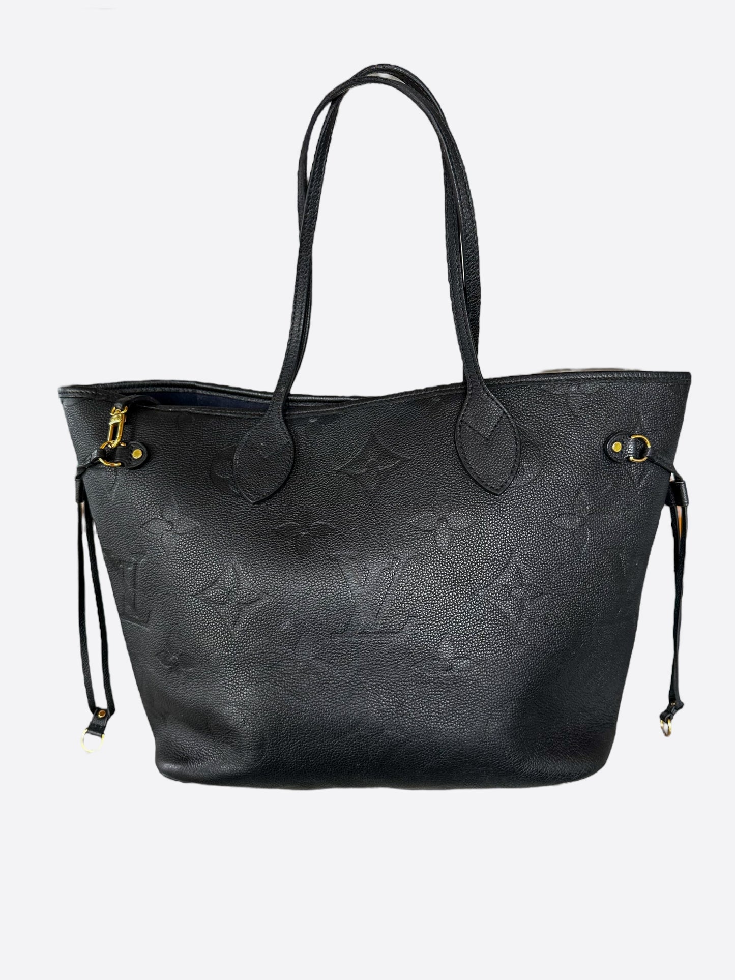 Louis Vuitton Black Empreinte Monogram Neverfull MM