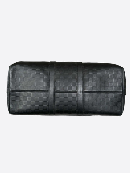 Louis Vuitton Black Damier Infini Keepall 45