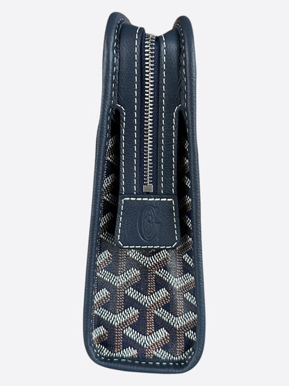 Goyard Navy Jouvence MM Toiletry Bag