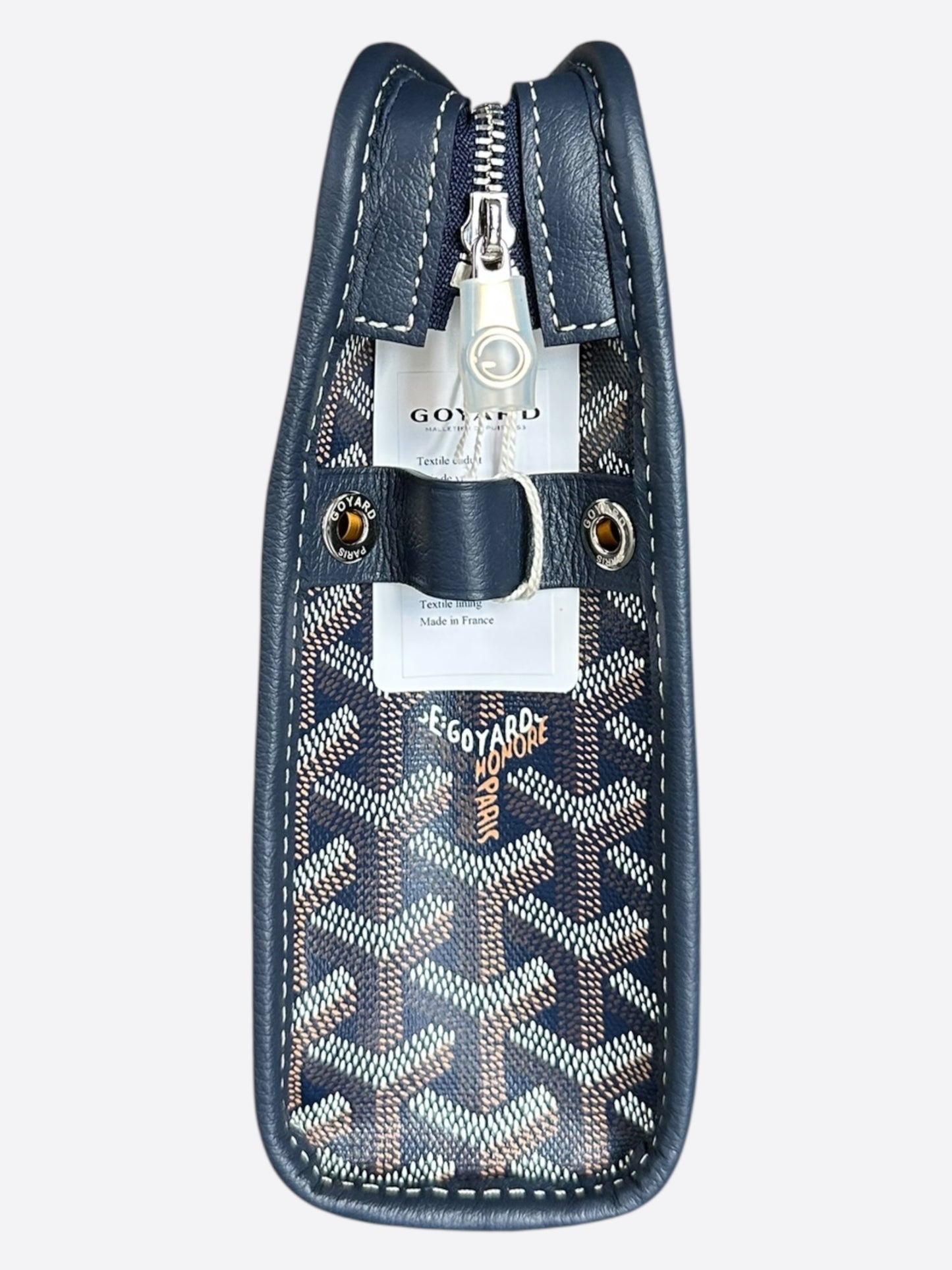 Goyard Navy Jouvence MM Toiletry Bag