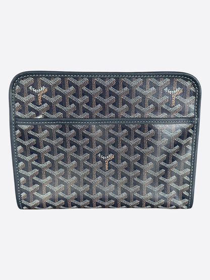 Goyard Navy Jouvence MM Toiletry Bag