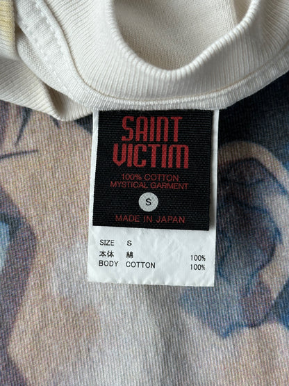 Saint Michael White Neon Genesis T-Shirt