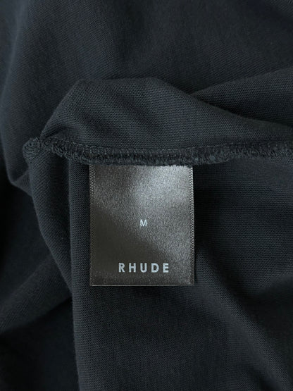 Rhude Vintage Black & Yellow Sales & Service T-Shirt