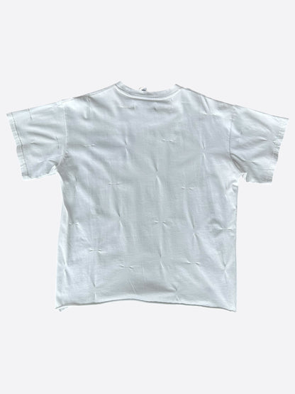Who Decides War White & Blue Link Logo T-Shirt