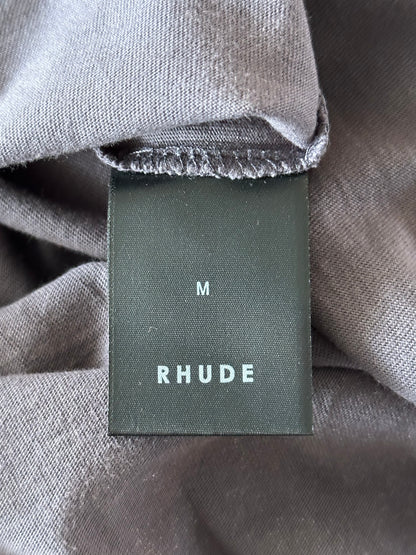 Rhude Vintage Grey 02 Racing Logo T-Shirt
