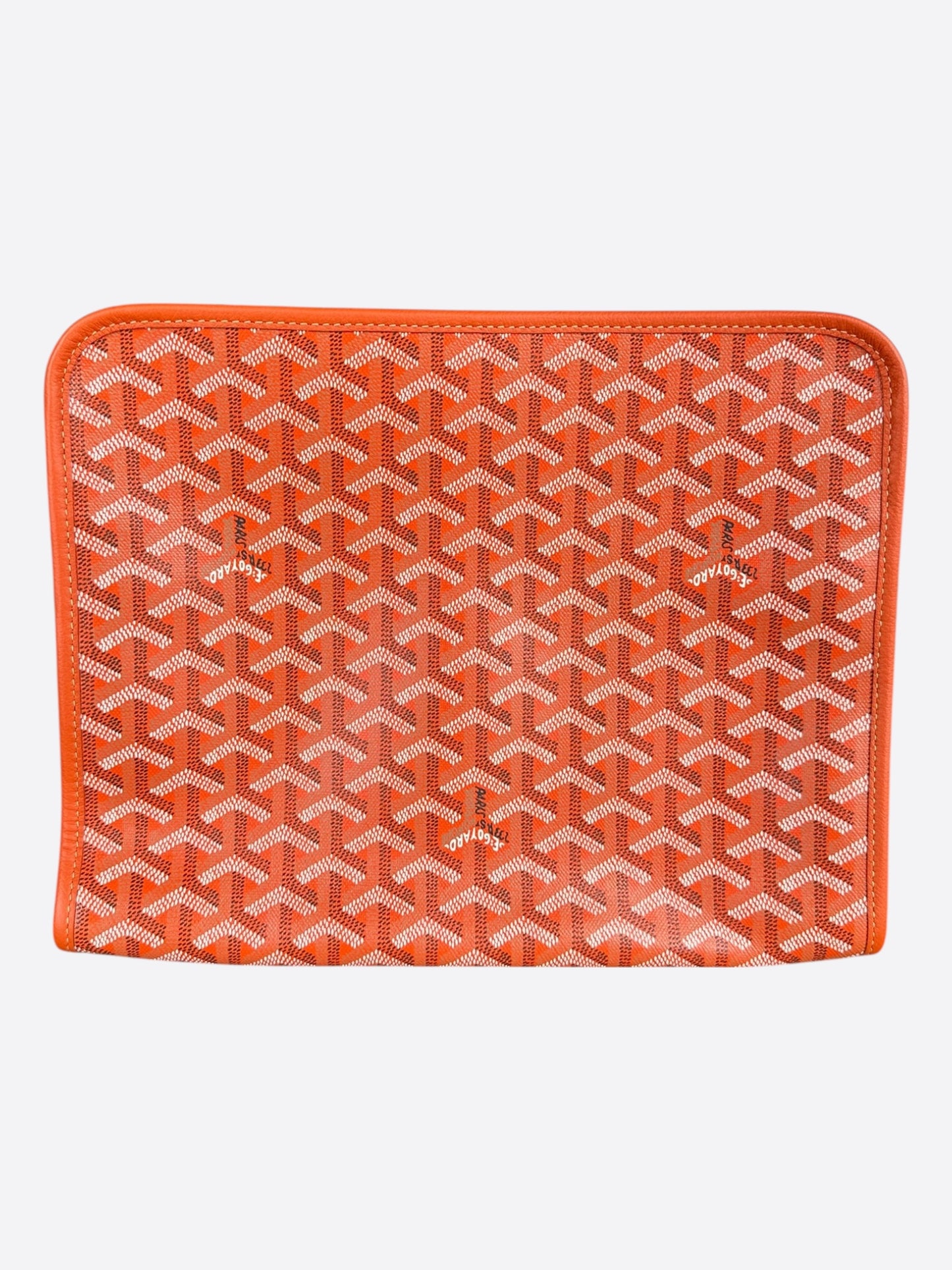 Goyard Orange Jouvence GM Toiletry Bag