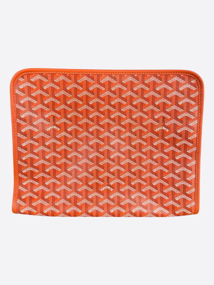 Goyard Orange Jouvence GM Toiletry Bag