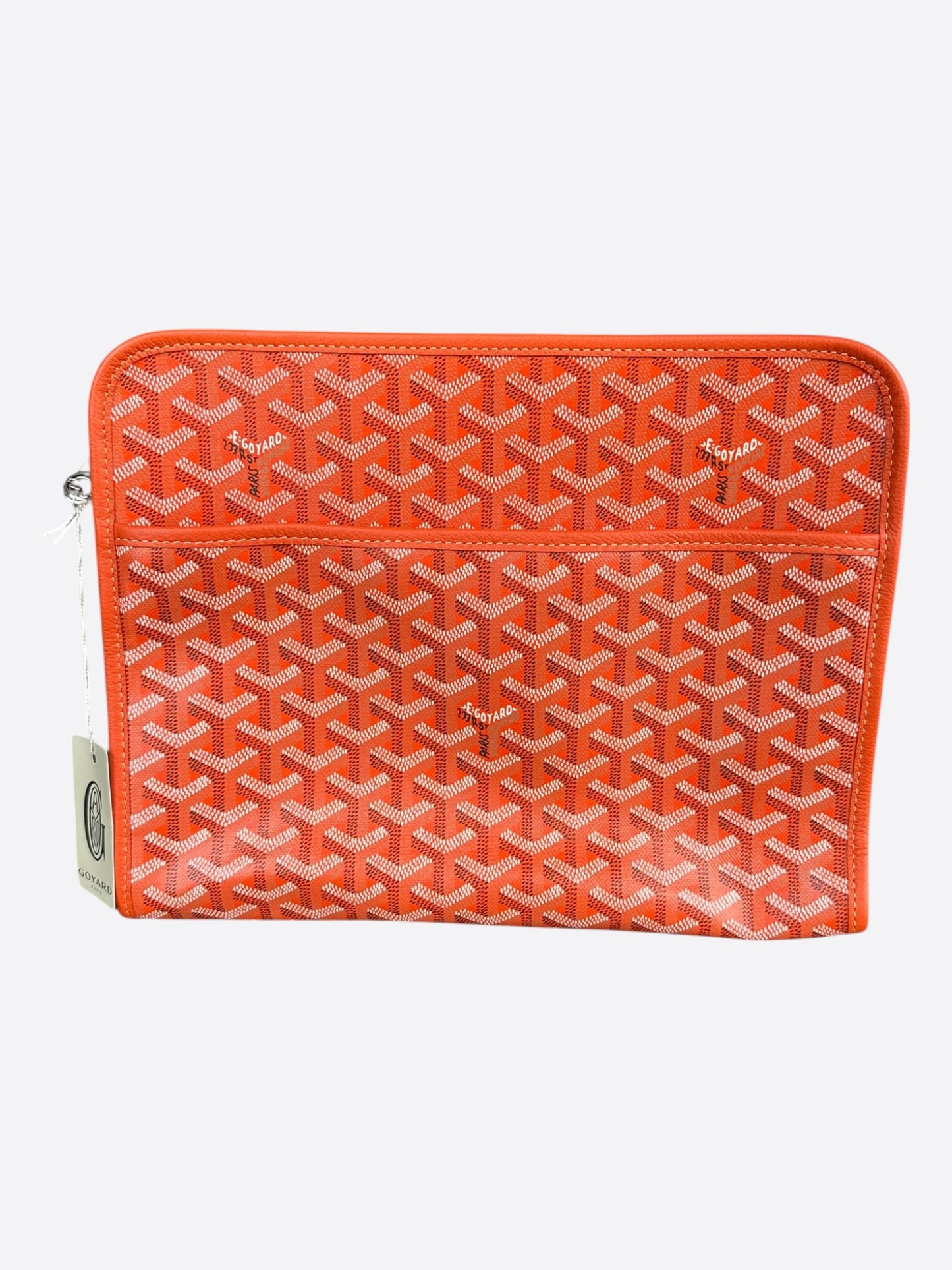 Goyard Orange Jouvence GM Toiletry Bag