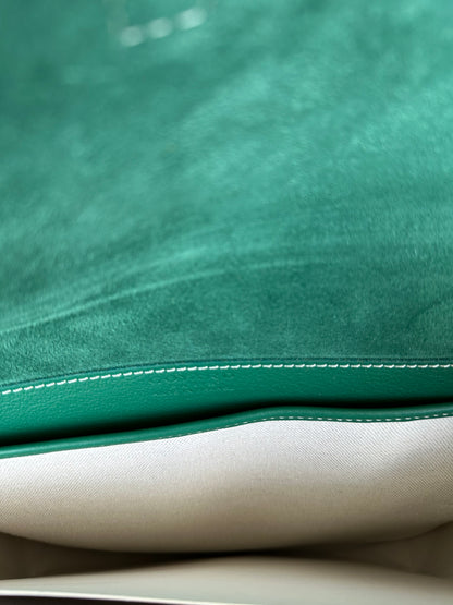 Goyard Green Coursier Messenger Bag