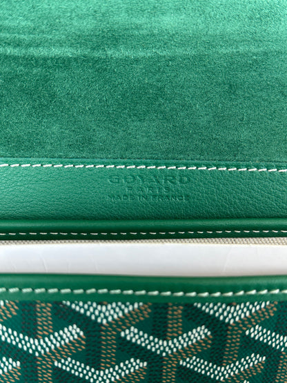 Goyard Green Coursier Messenger Bag