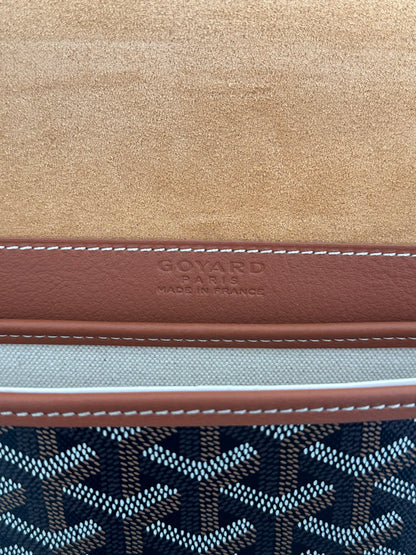Goyard Black & Brown Coursier Messenger Bag