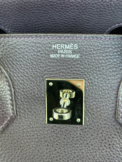 Hermès Violet Raisin Togo Birkin 35
