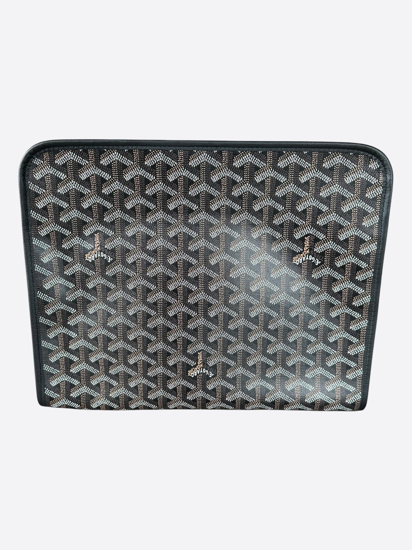 Goyard Black Jouvence GM Toiletry Bag
