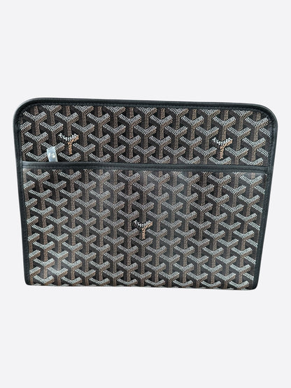 Goyard Black Jouvence GM Toiletry Bag