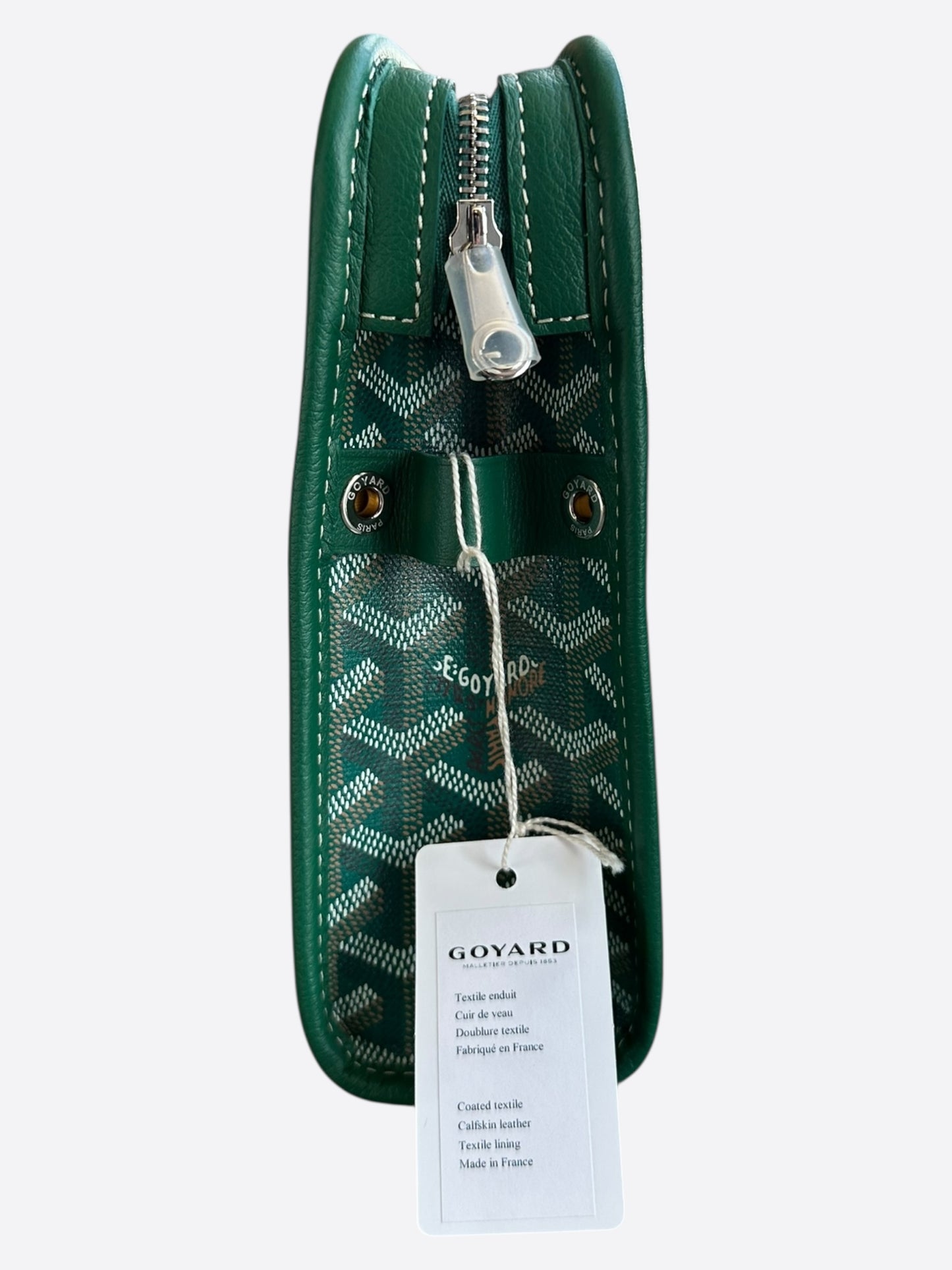 Goyard Green Jouvence MM Toiletry Bag