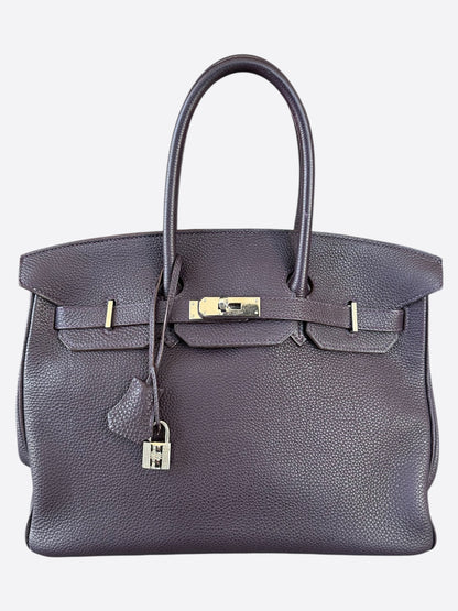 Hermès Violet Raisin Togo Birkin 35