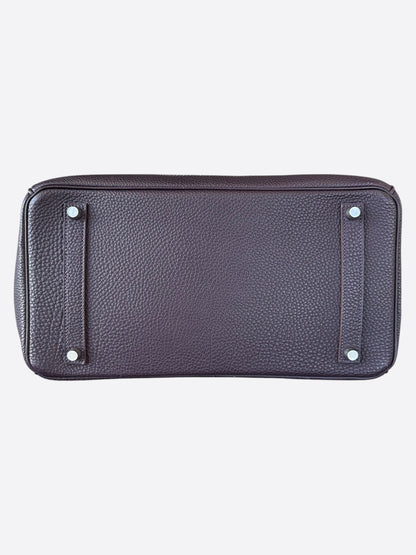 Hermès Violet Raisin Togo Birkin 35