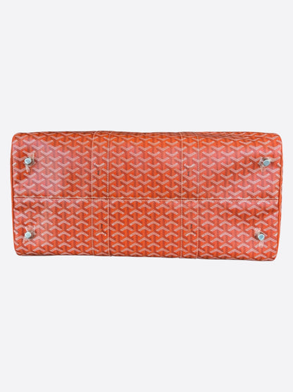 Goyard Orange Boston 50 Duffel Bag