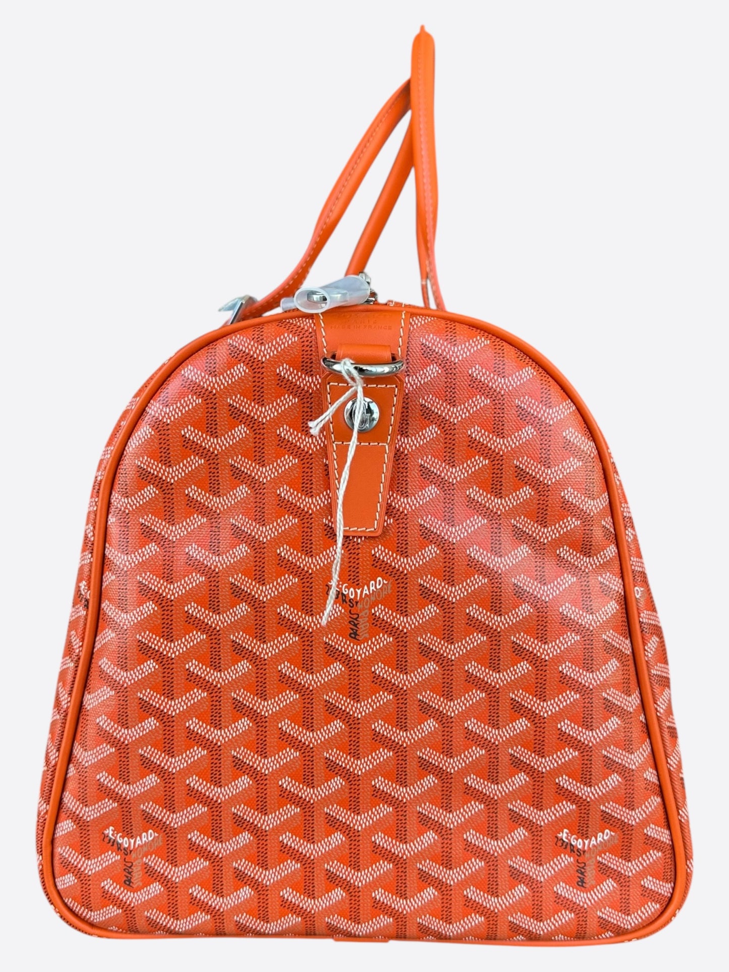 Goyard Orange Boston 50 Duffel Bag