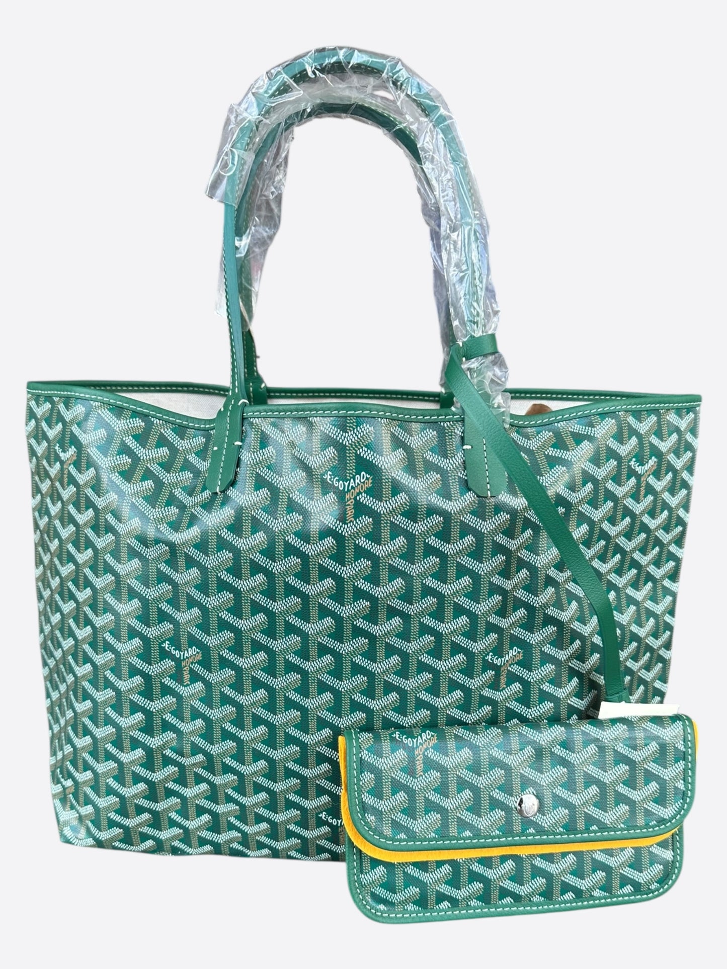 Goyard Green St. Louis Tote Bag