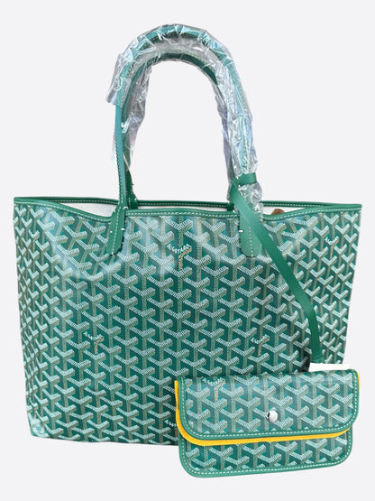 Goyard Green St. Louis Tote Bag