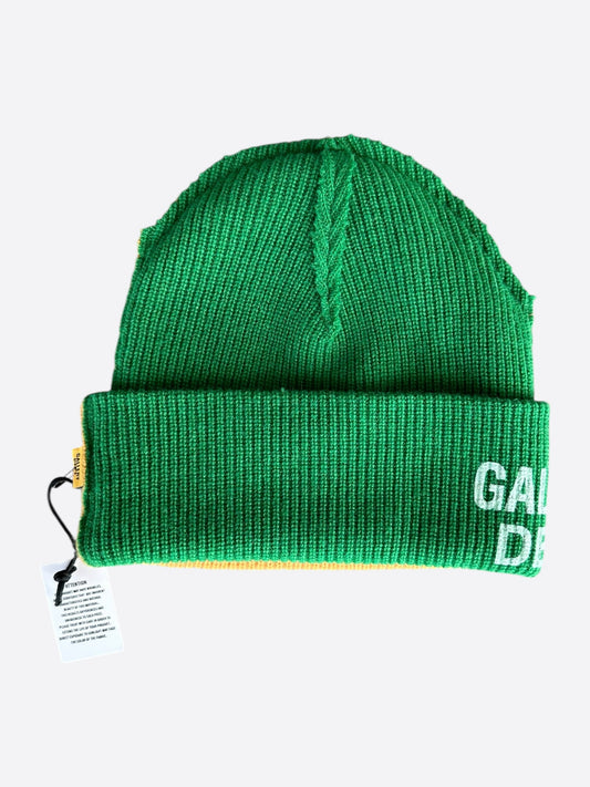 Gallery Dept Orange & Green Topanga Logo Beanie