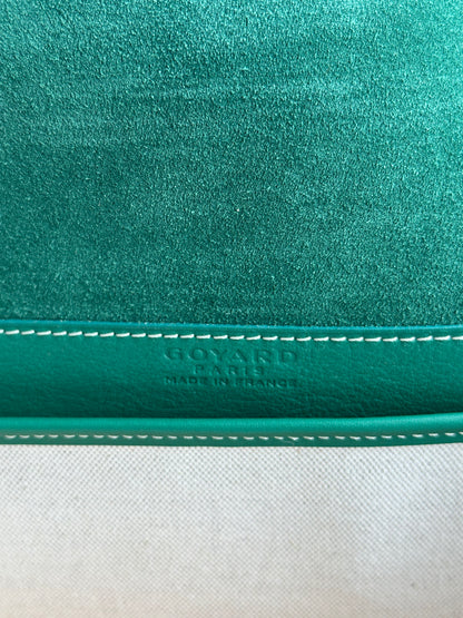 Goyard Green Coursier Messenger Bag