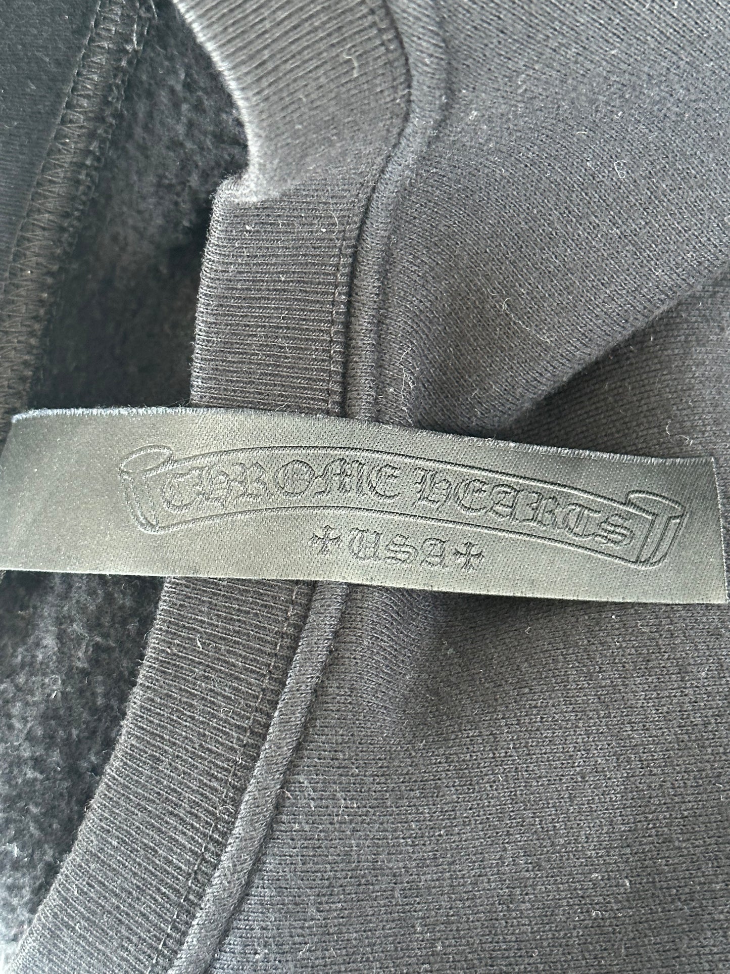 Chrome Hearts Black Cross Patch Sweater