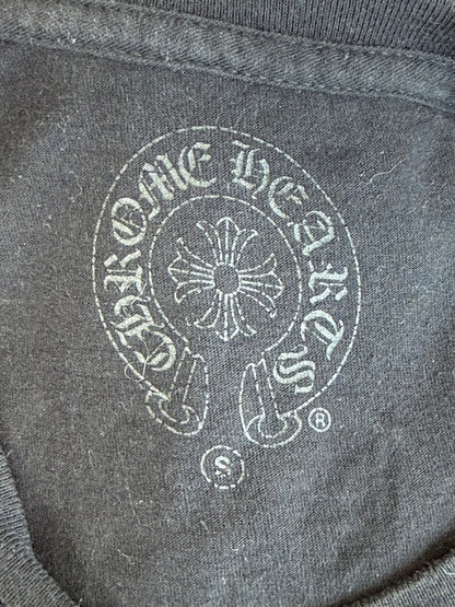 Chrome Hearts Guns N' Roses Black, White & Red Cross Logo T-Shirt