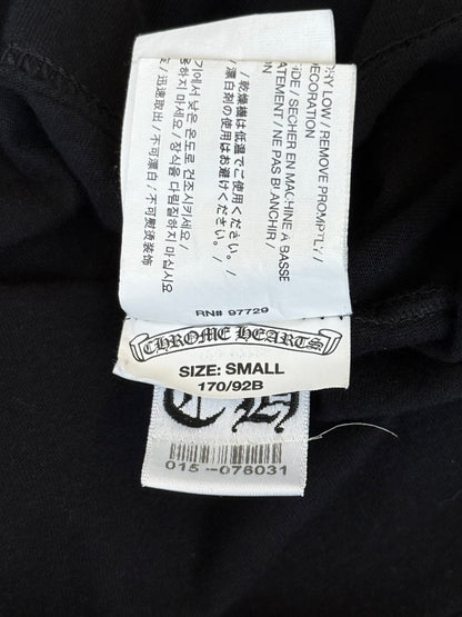 Chrome Hearts Guns N' Roses Black, White & Red Cross Logo T-Shirt