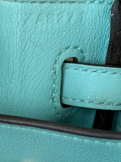 Hermes Blee Atoll Swift & Gold Hardware Togo Birkin 25