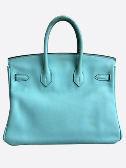 Hermes Blee Atoll Swift & Gold Hardware Togo Birkin 25