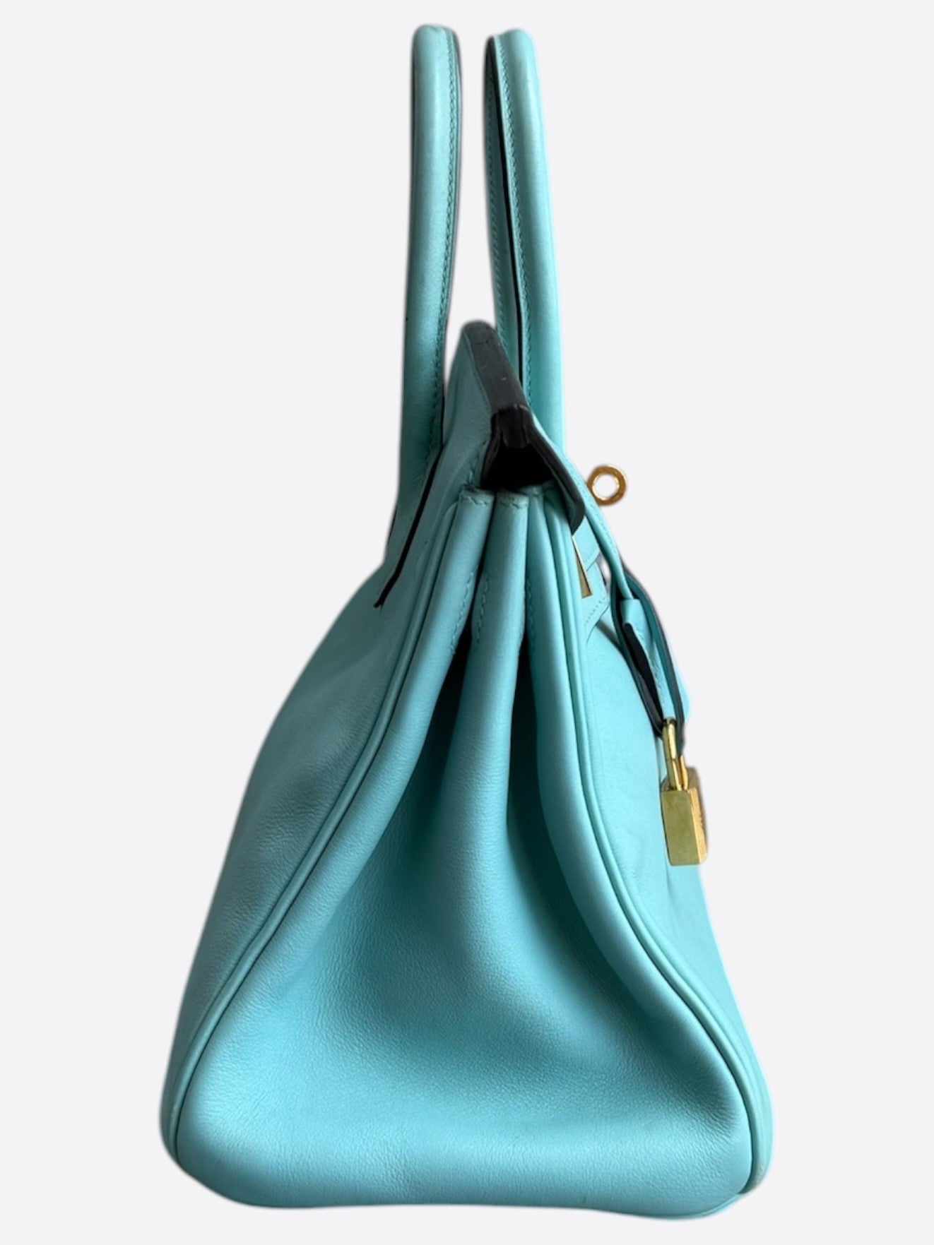 Hermes Blee Atoll Swift & Gold Hardware Togo Birkin 25