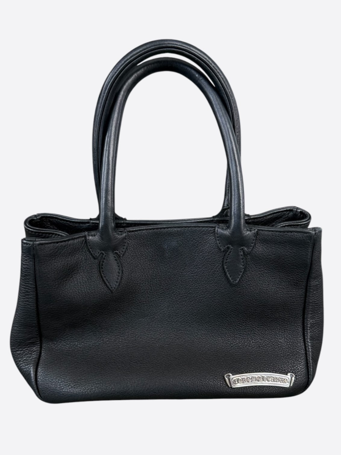 Chrome Hearts Black Mini Tote Bag