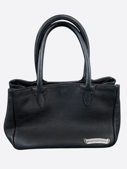Chrome Hearts Black Mini Tote Bag