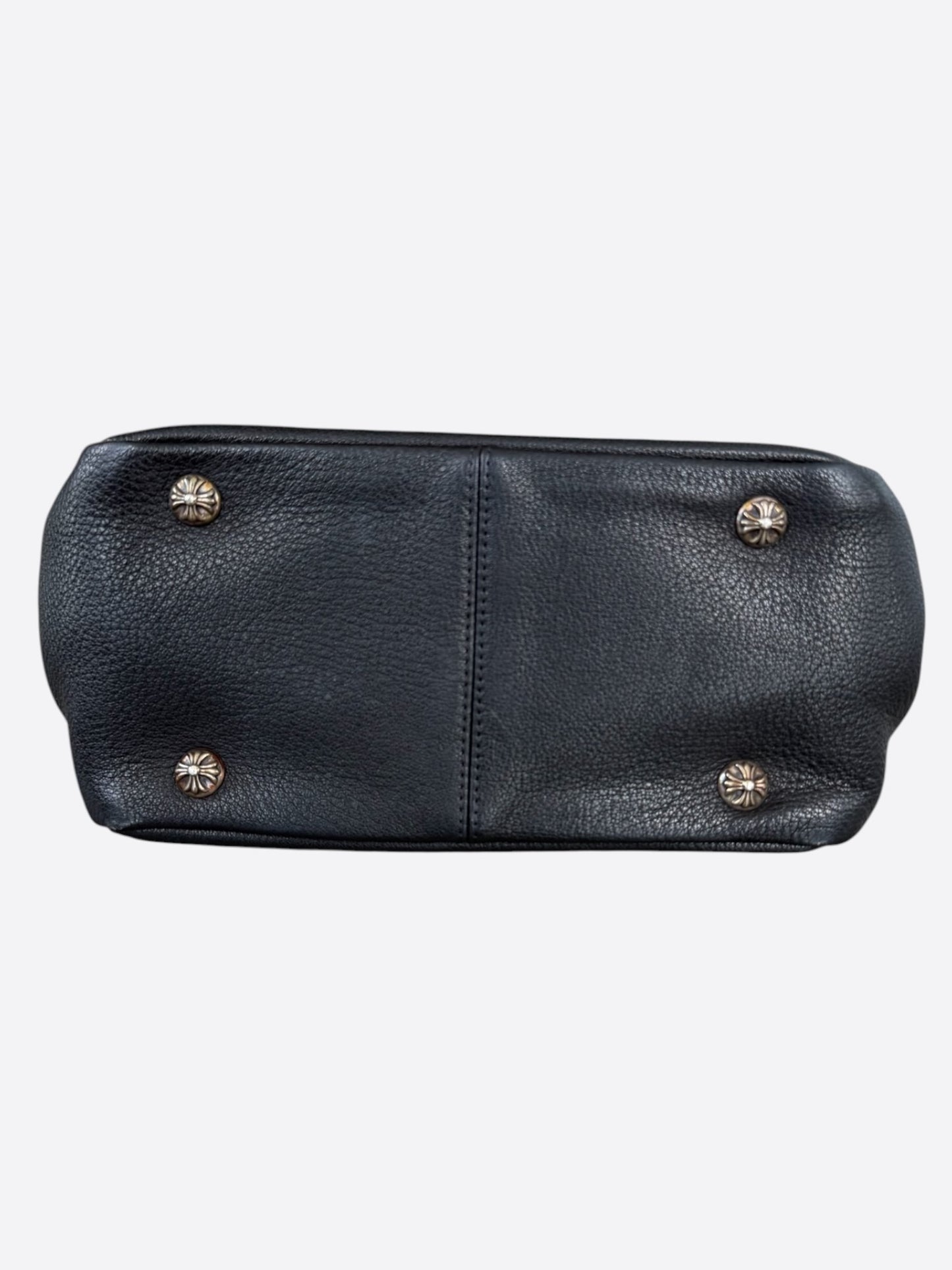 Chrome Hearts Black Mini Tote Bag