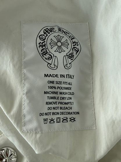 Chrome Hearts White Sack Paratrooper Pants