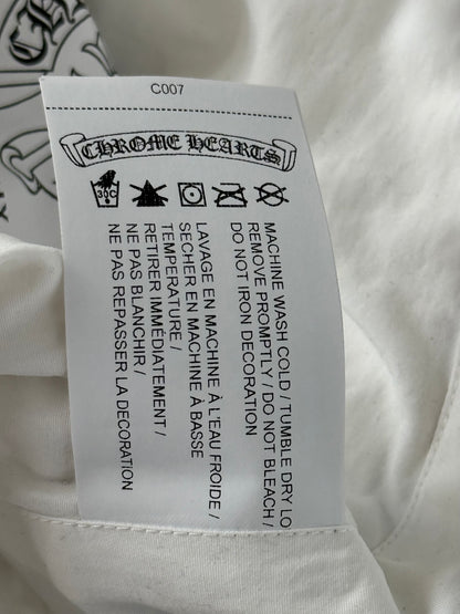 Chrome Hearts White Sack Paratrooper Pants